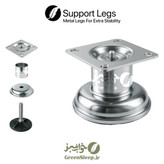 پایه فلزی 5 سانتی مناسب تختباکس هتلی موجود در فروشگاه های خواب سبز